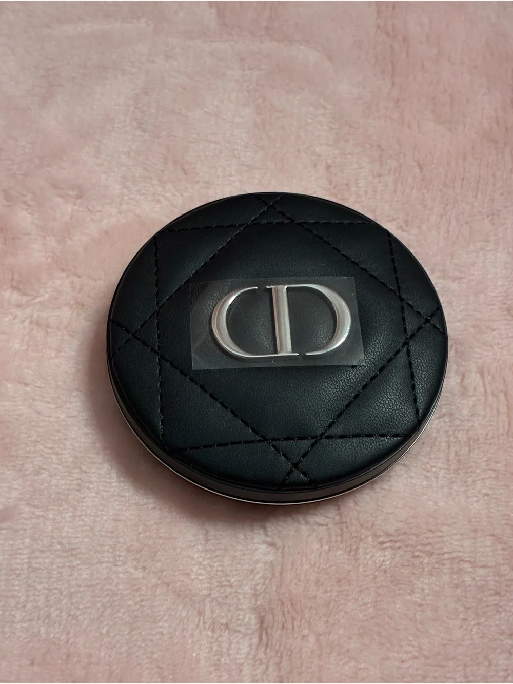 Christian Dior Cannage Quilted Double-Sided Compact Mirror,